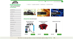 Desktop Screenshot of portimusica.com
